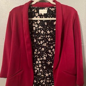 Skies are blue blazer